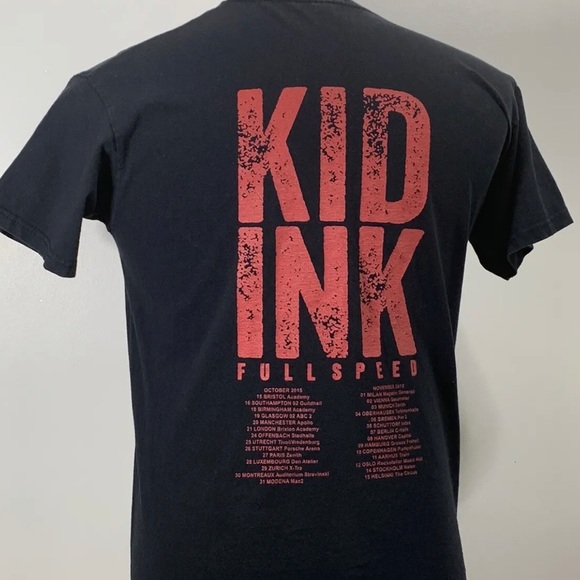 Men’s Black T-Shirt Bundle Sneaker Freak + Kid Ink T-shirts Chest Med 40-42" - Picture 3 of 11